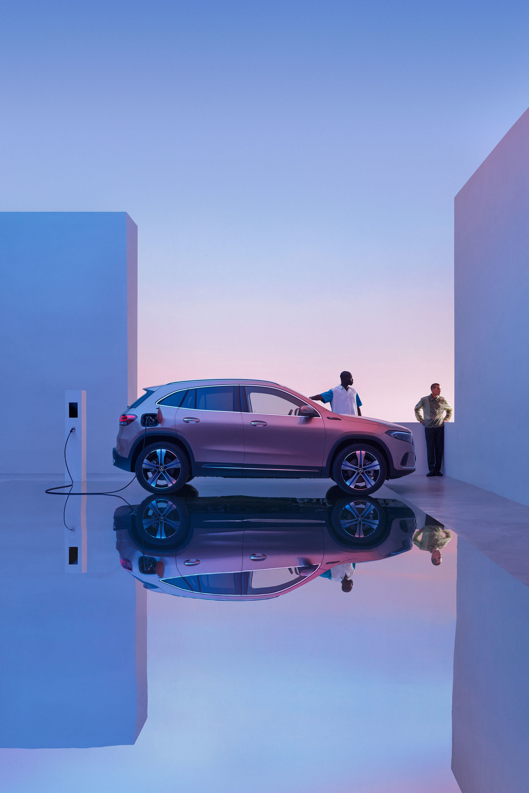 Mercedes Eqa 2021 Exterior 12