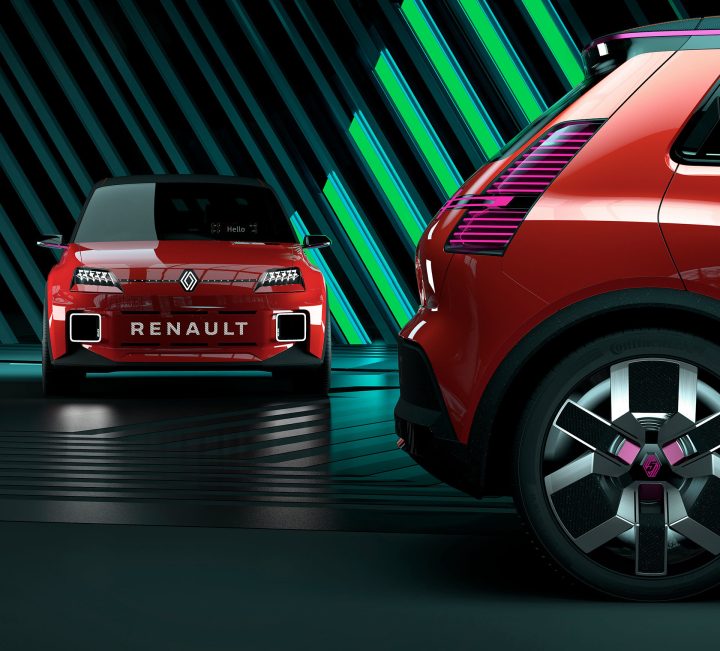 Nuevo Renault 5 Photoshop Rojo