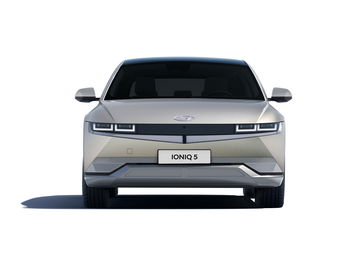 Vista frontal del Hyundai IONIQ 5 destacando su diseño vanguardista