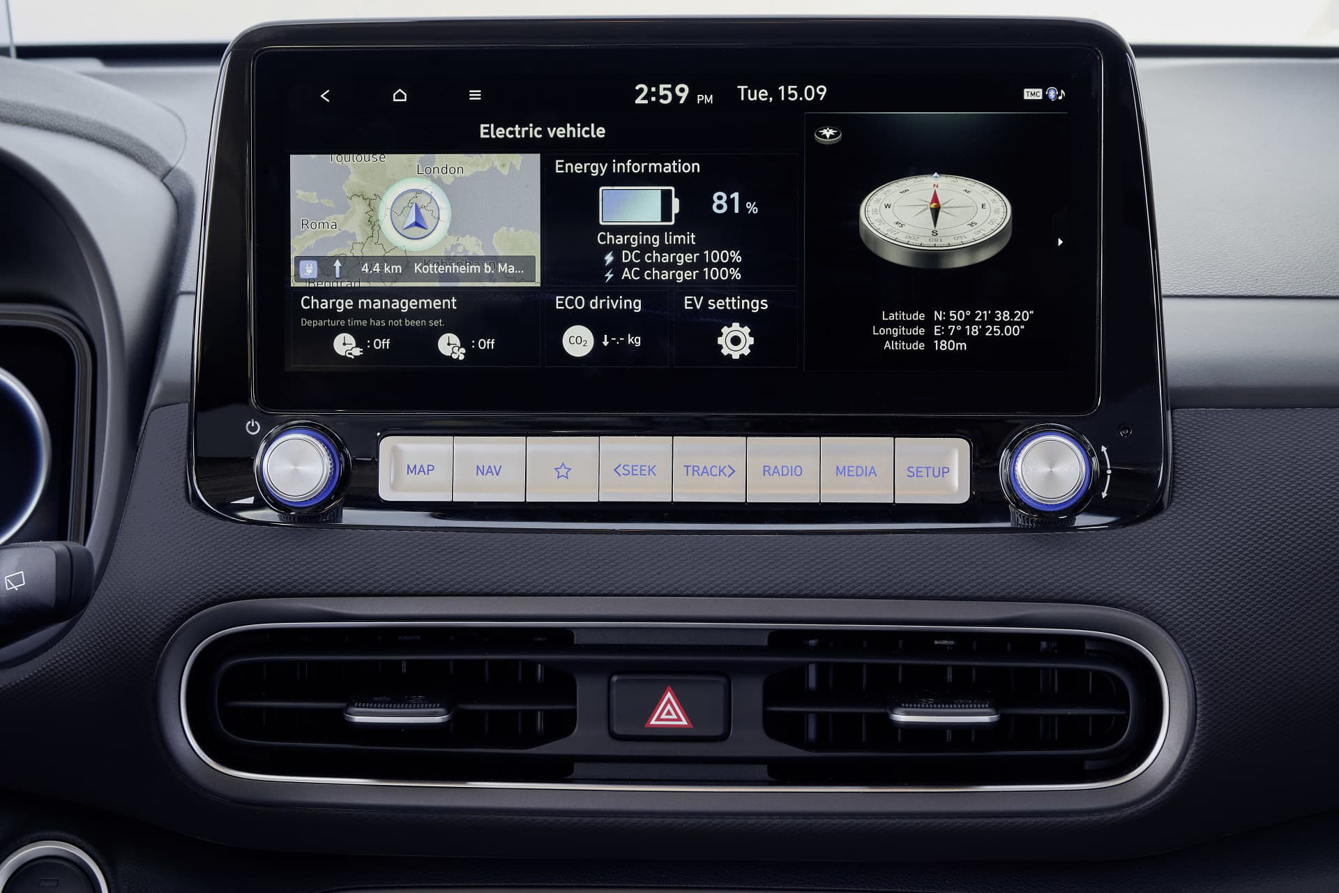 Hyundai Kona Hibrido Hev 2021 Prueba Analisis 106