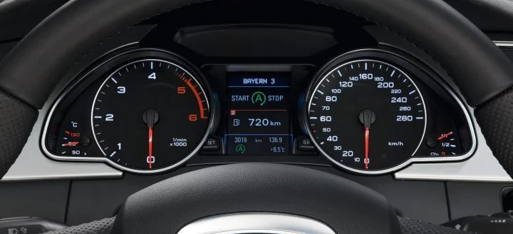 Start Stop System Display In The Audi A5