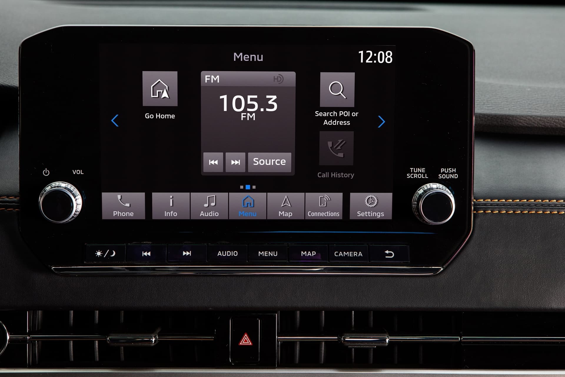 2022 Mitsubishi Outlander Interior Detail Shot
