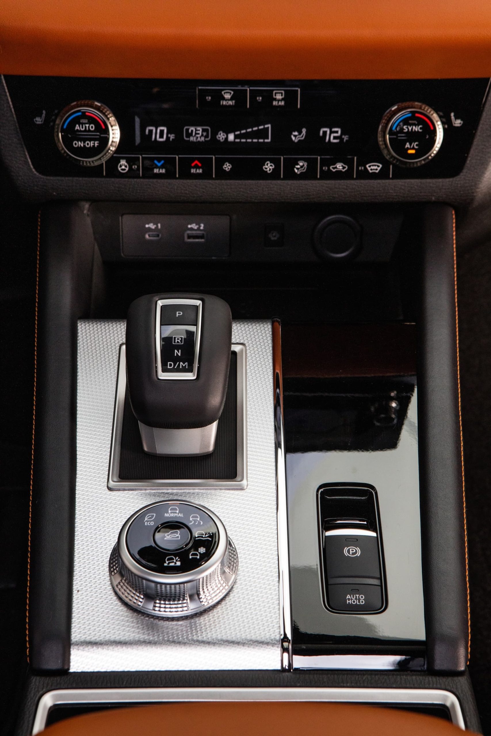 2022 Mitsubishi Outlander Interior Detail Shot