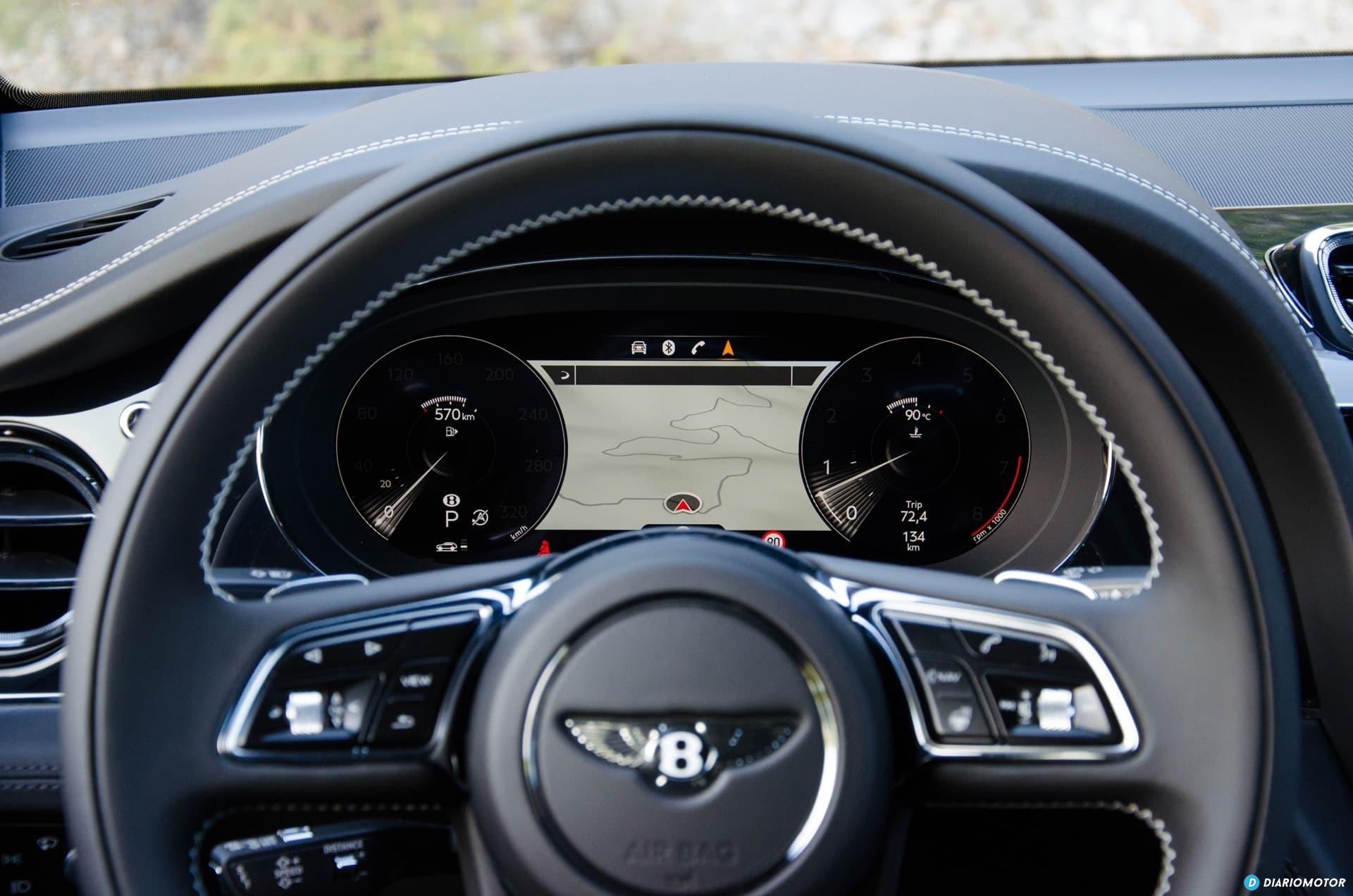 Bentley Bentayga V8 2021 0321 036 Cuadro Instrumentos