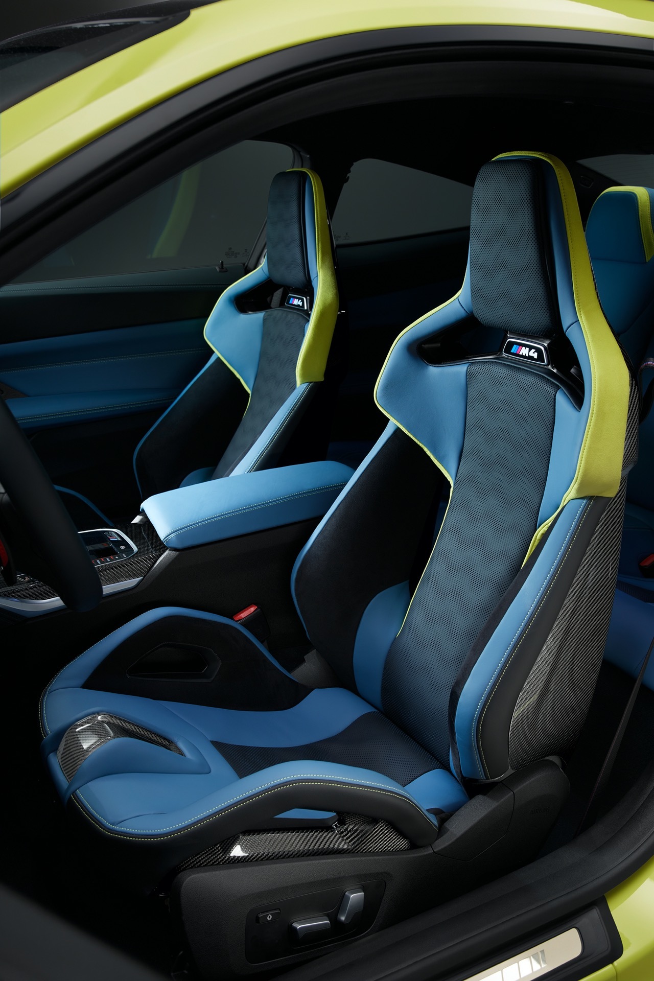 Bmw M4 Competition Coupe Amarillo Asientos Carbono Backet