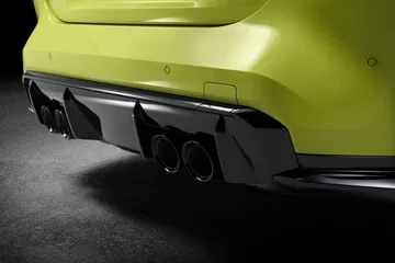 Bmw M4 Competition Coupe Amarillo Difusor Y Escapes