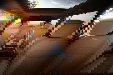 All New 2022 Grand Wagoneer Features Hand Wrapped, Quilited Pale