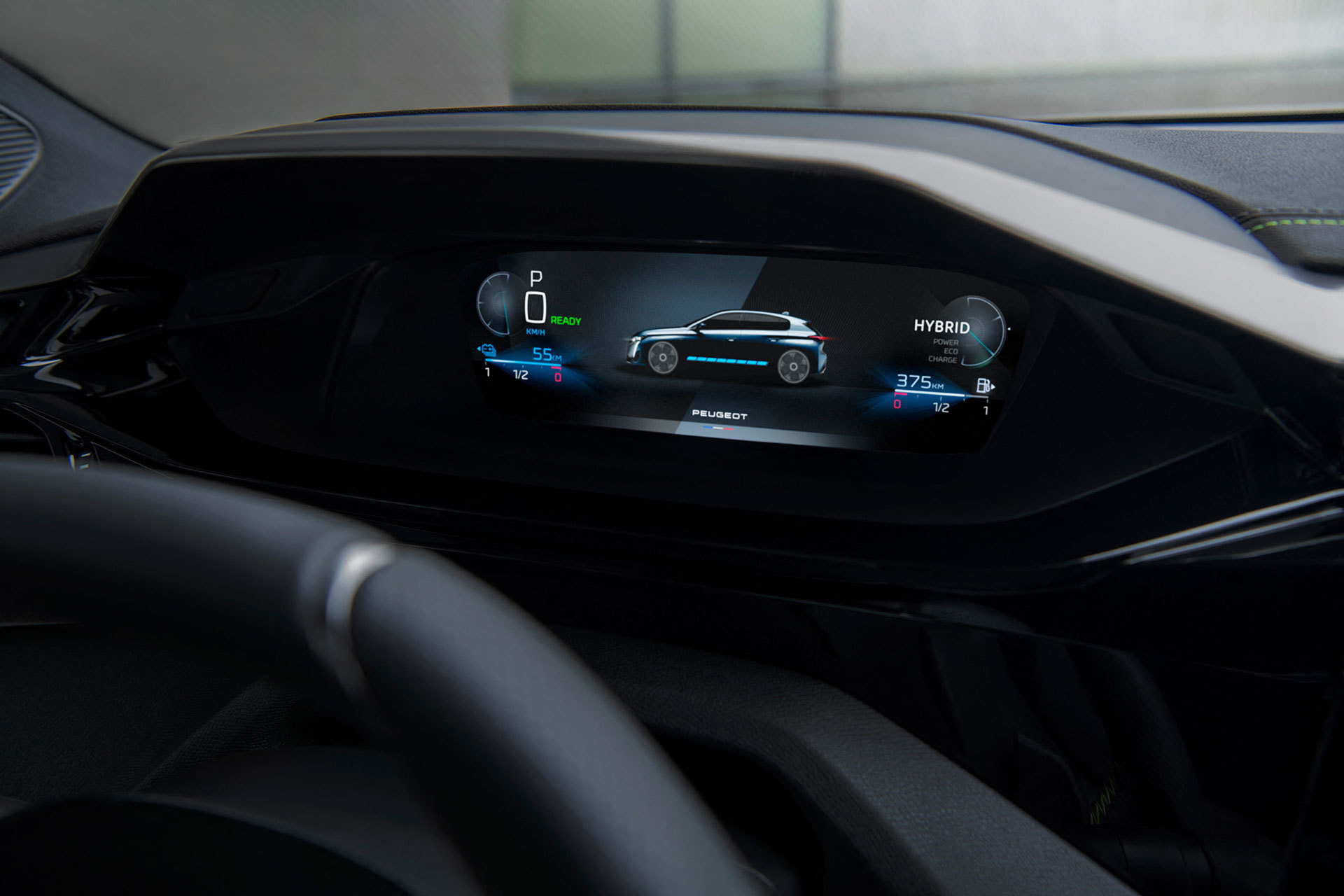 Peugeot 308 2021 Interior Instrumentacion Digital