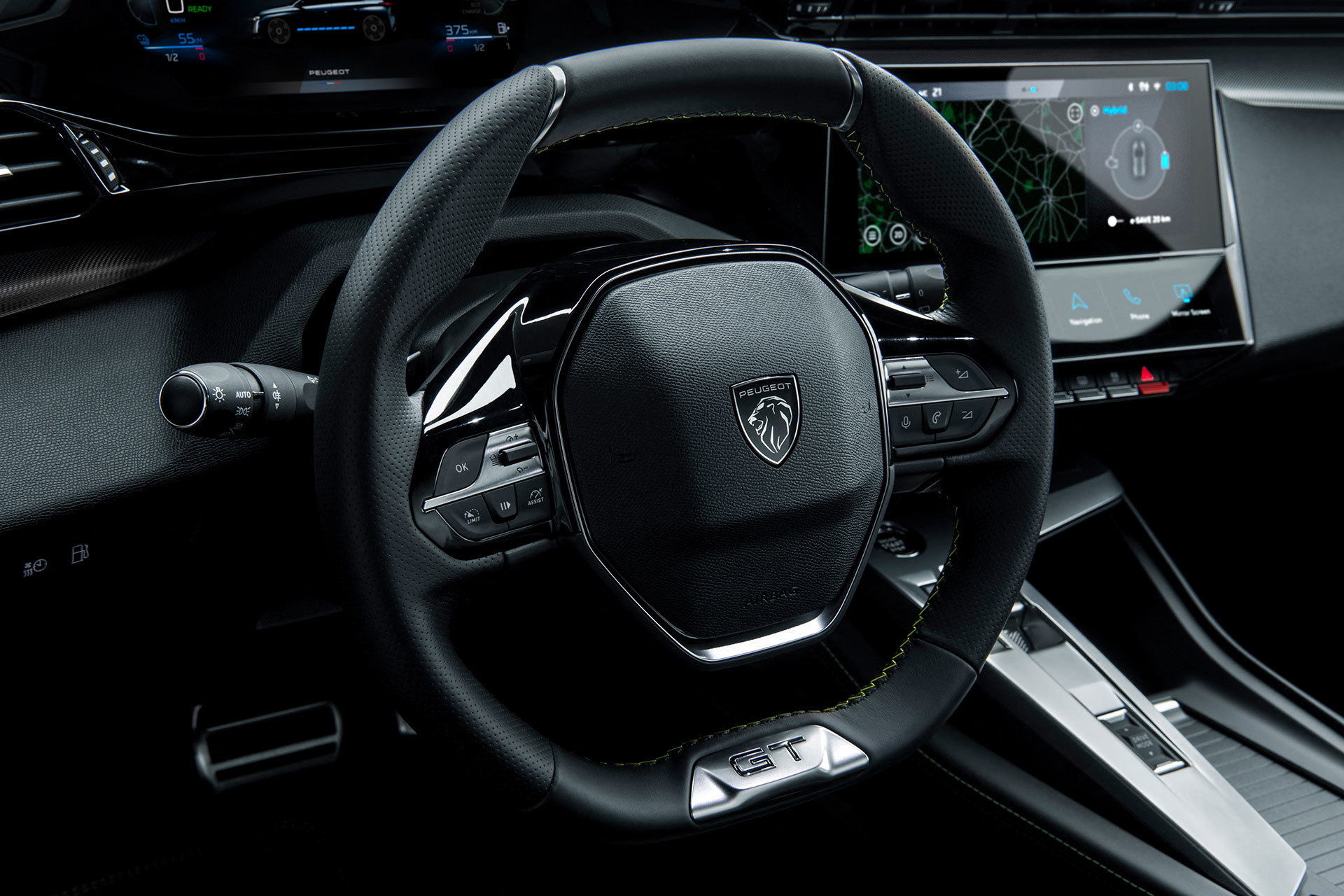 Peugeot 308 2021 Interior Volante