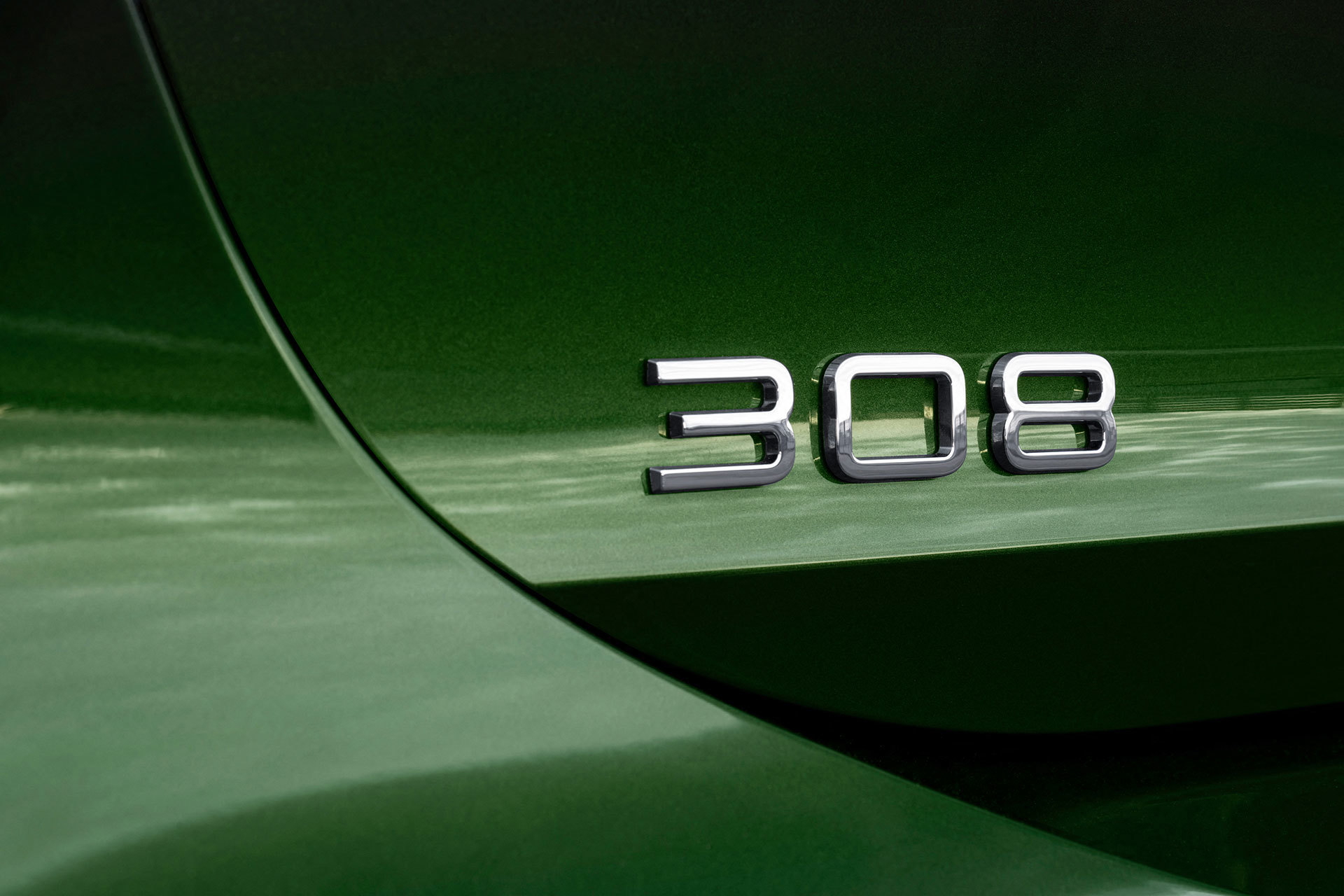 Peugeot 308 2021 Logo 308