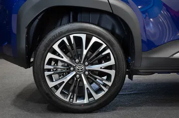 Toyota Yaris Cross 2021 Azul Rudas Llantas