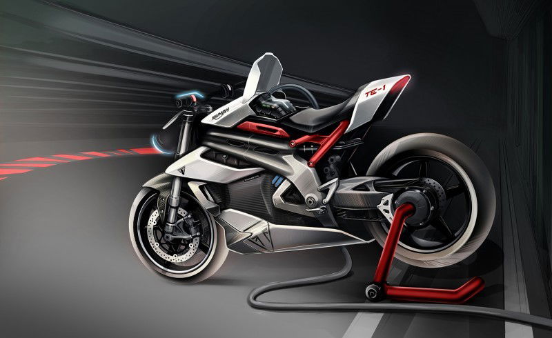 Triumph Proyecto TE-1 carga