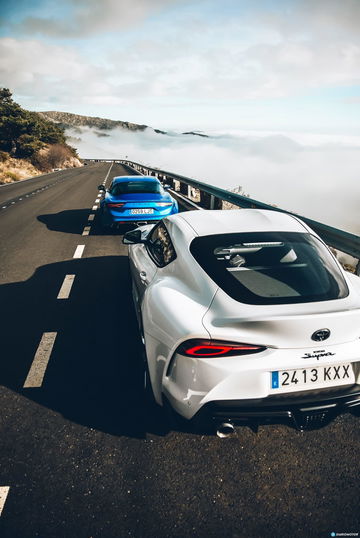 Alpine A110s Vs Toyota Supra 050 