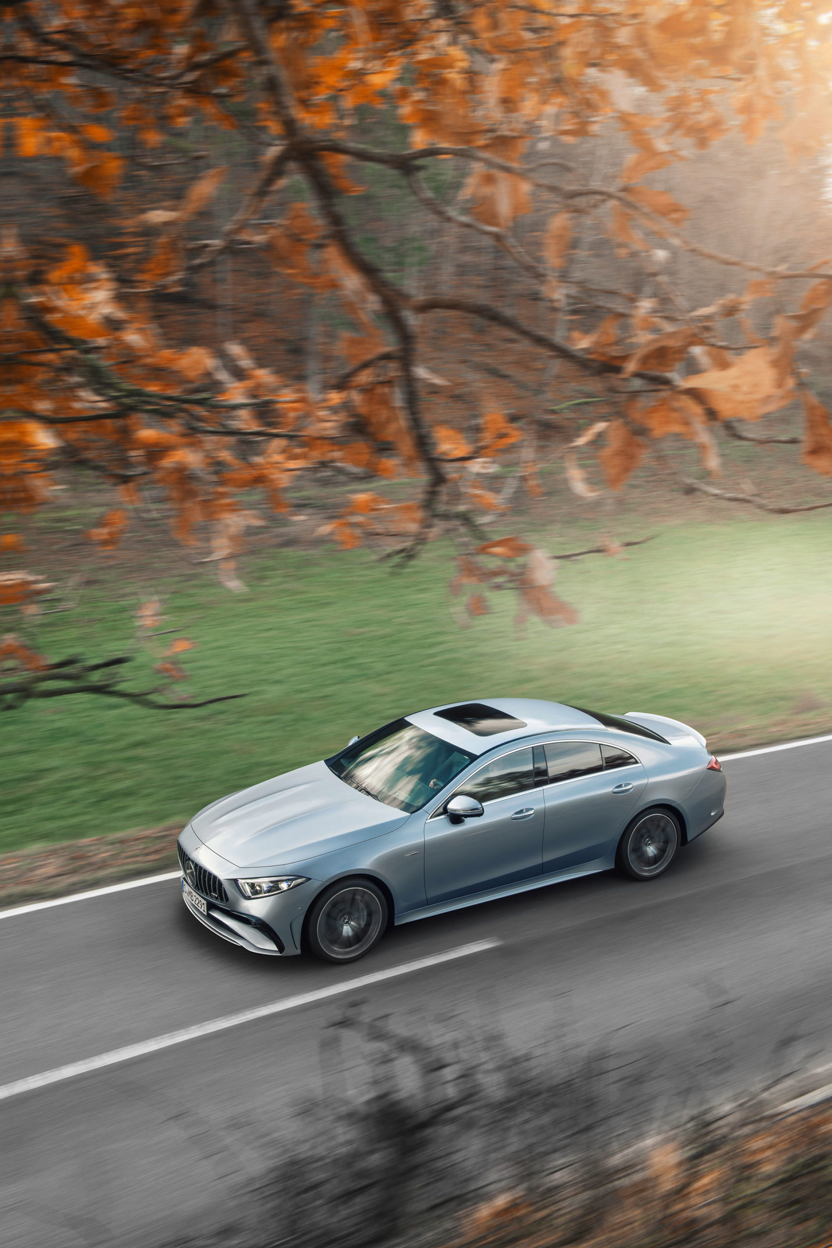 Mercedes Amg Cls 53 4matic 2021 Gris Azul Claro Costa Azul 10