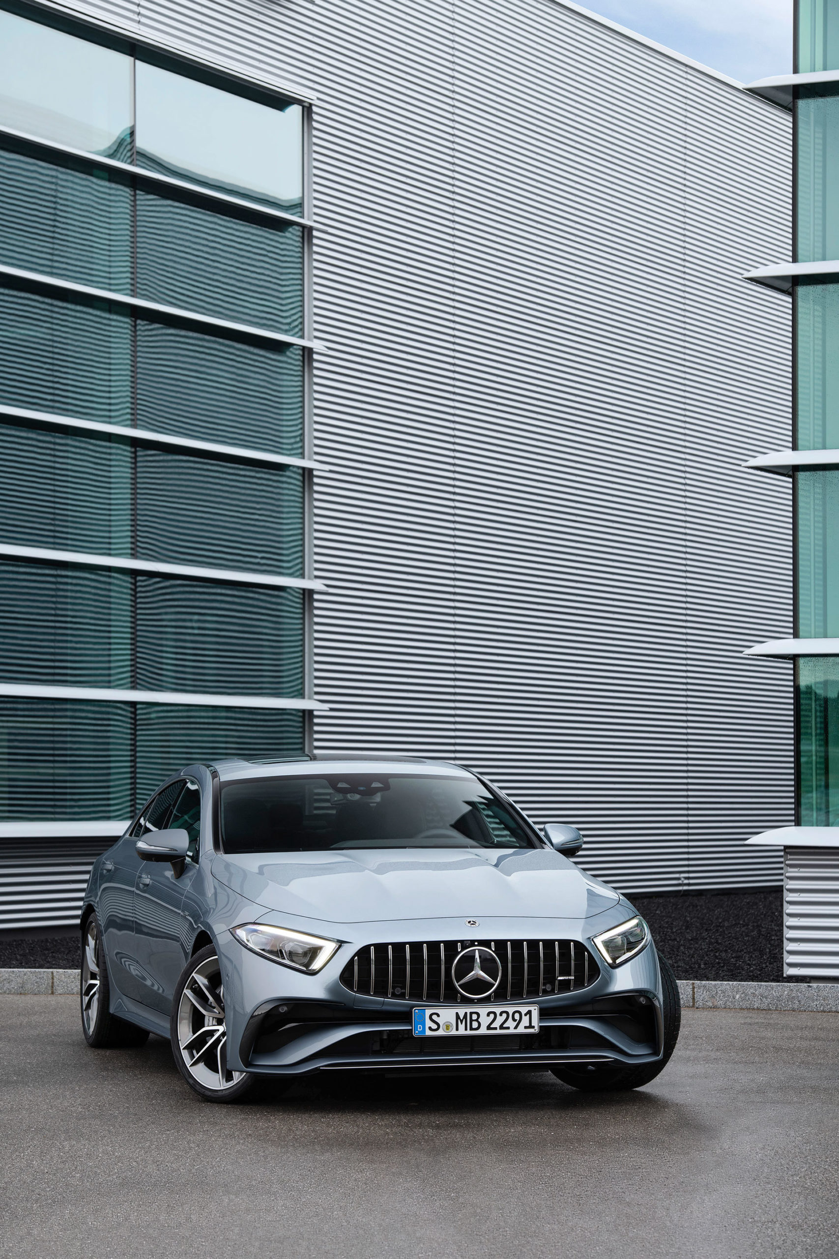 Mercedes Amg Cls 53 4matic 2021 Gris Azul Claro Costa Azul 15