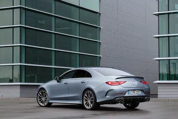 Mercedes Amg Cls 53 4matic 2021 Gris Azul Claro Costa Azul 17