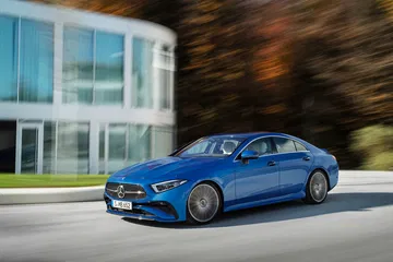 Mercedes Cls Coupe 2021 Azul Amg Line 02