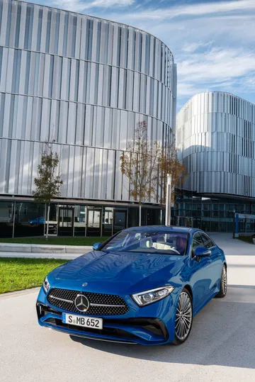 Mercedes Cls Coupe 2021 Azul Amg Line 05
