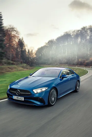 Mercedes Cls Coupe 2021 Azul Amg Line 10