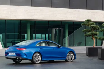 Mercedes Cls Coupe 2021 Azul Amg Line 12