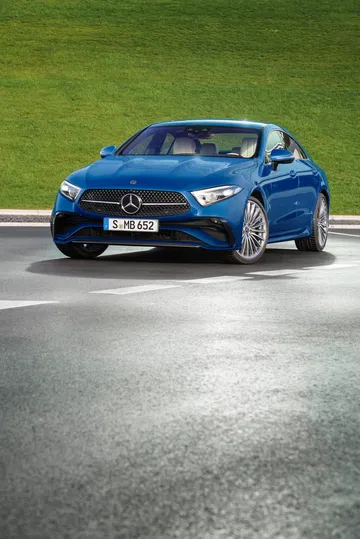 Mercedes Cls Coupe 2021 Azul Amg Line 15
