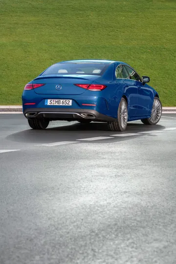 Mercedes Cls Coupe 2021 Azul Amg Line 16