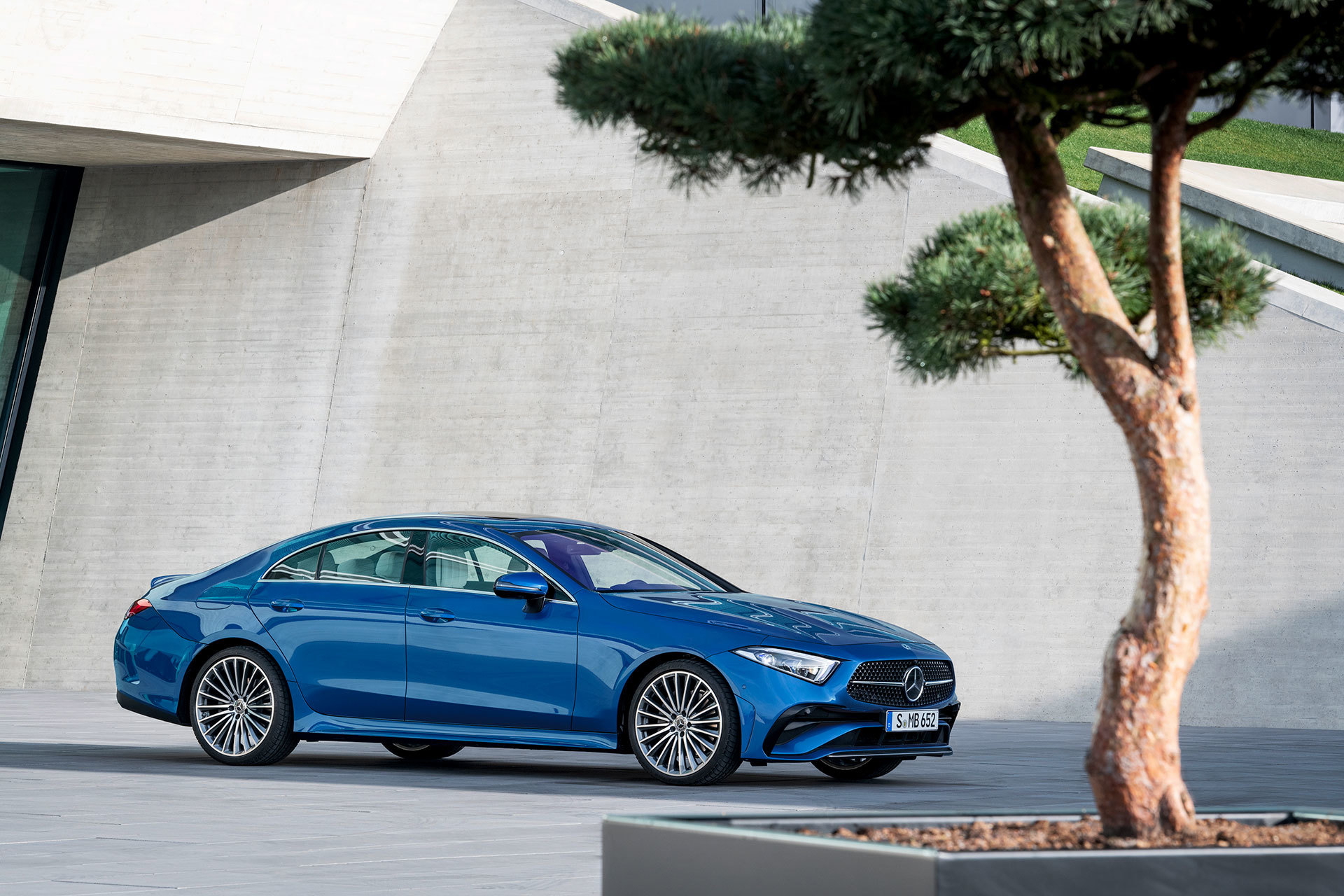 Mercedes Cls Coupe 2021 Azul Amg Line 20