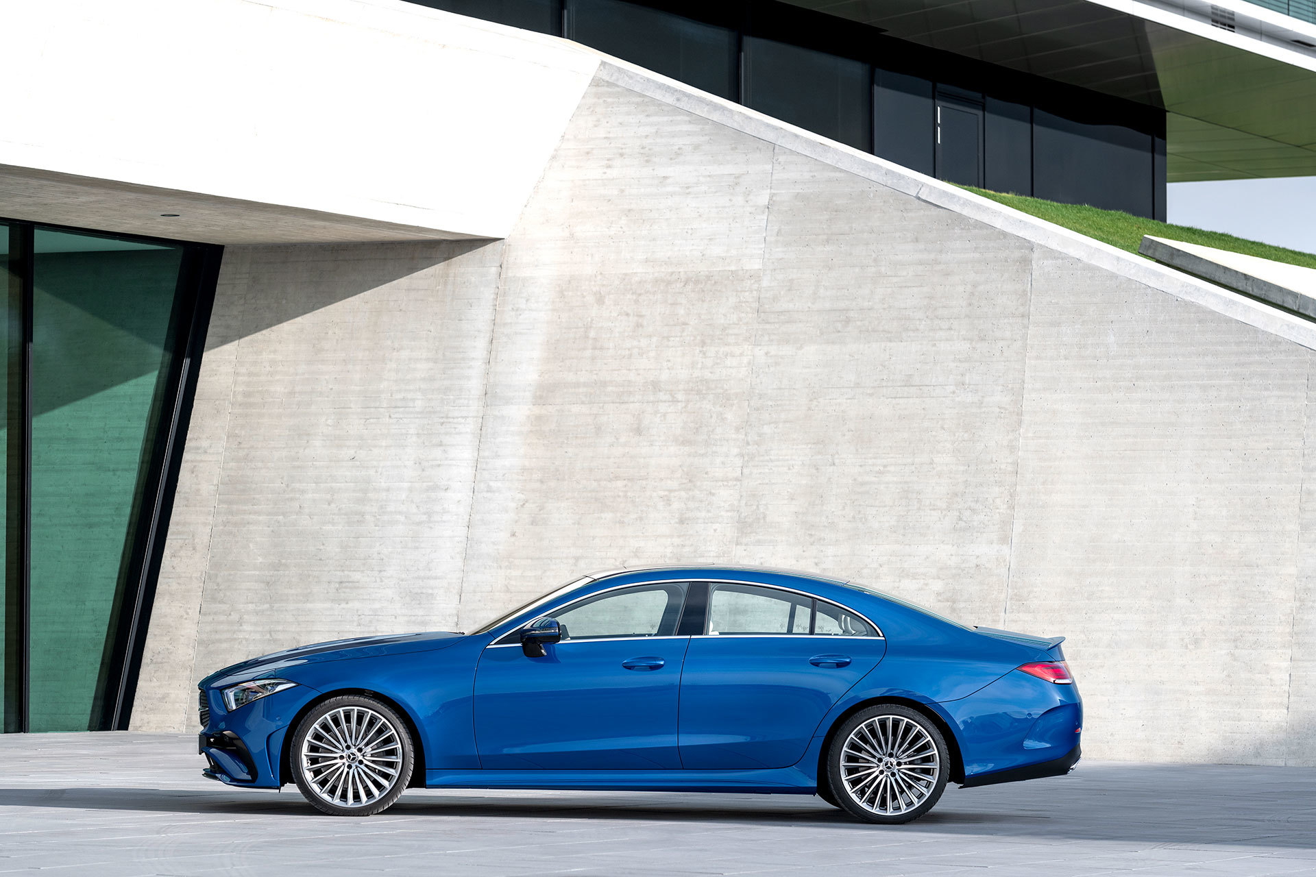 Mercedes Cls Coupe 2021 Azul Amg Line 22