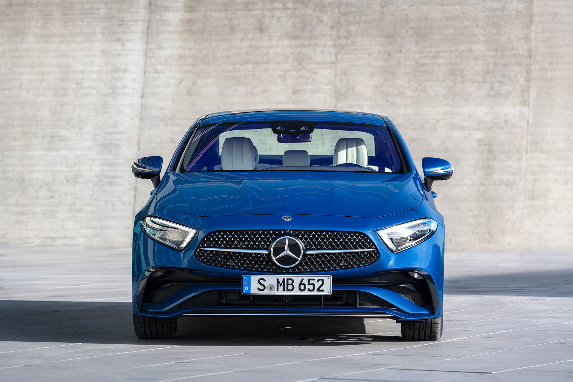 Mercedes Cls Coupe 2021 Azul Amg Line 24
