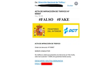 Phising Estafa Multa Radar Dgt 3