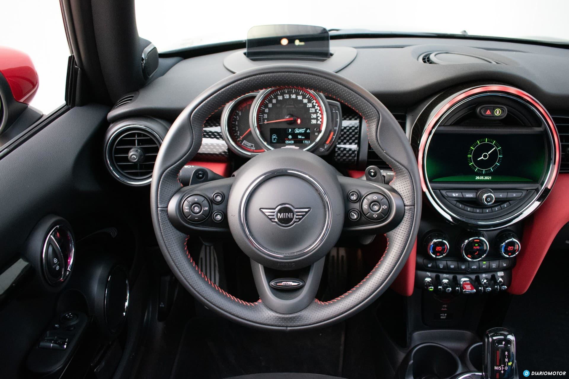 Review Prueba Mini Jcw 2021 Interior 05