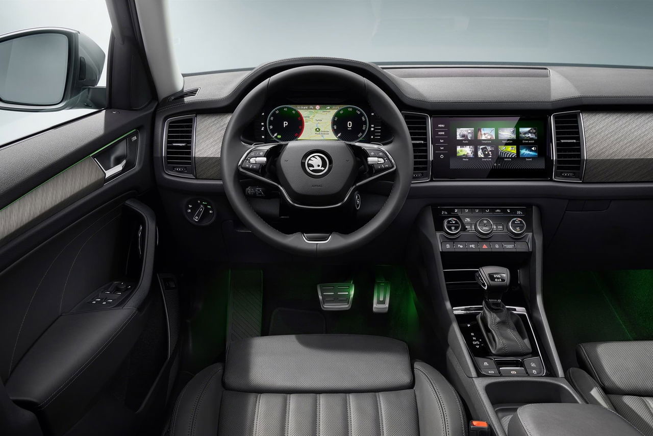 Skoda Kodiaq 2021 0421 Interior Volante 035
