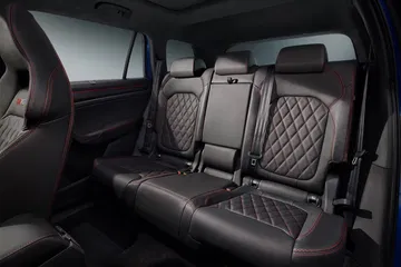 Skoda Kodiaq Rs 2021 Azul Asientos Traseros 010