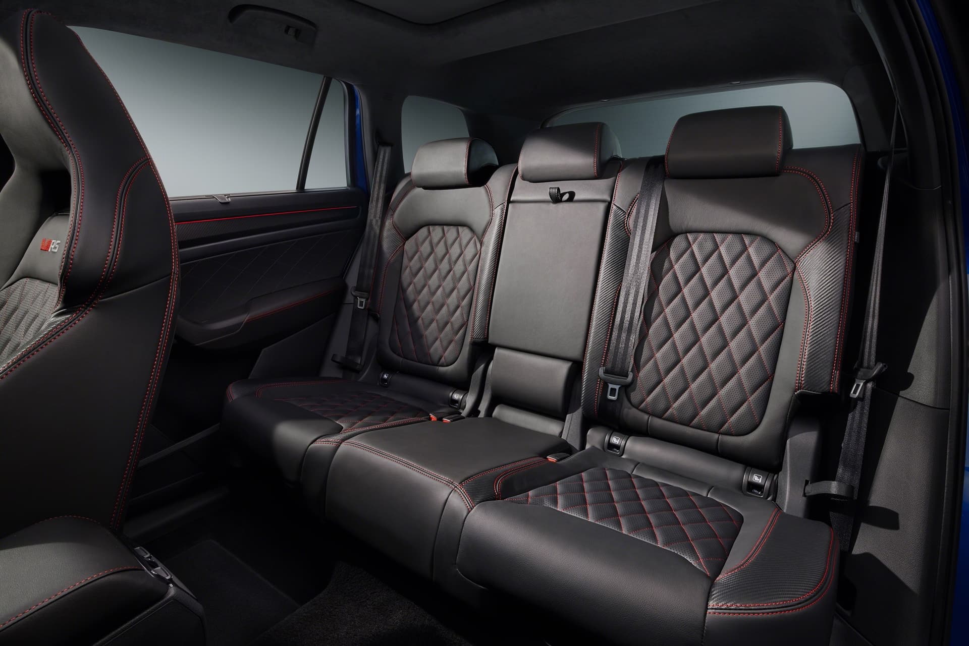 Skoda Kodiaq Rs 2021 Azul Asientos Traseros 010