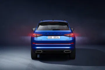 Skoda Kodiaq Rs 2021 Azul Trasera 002