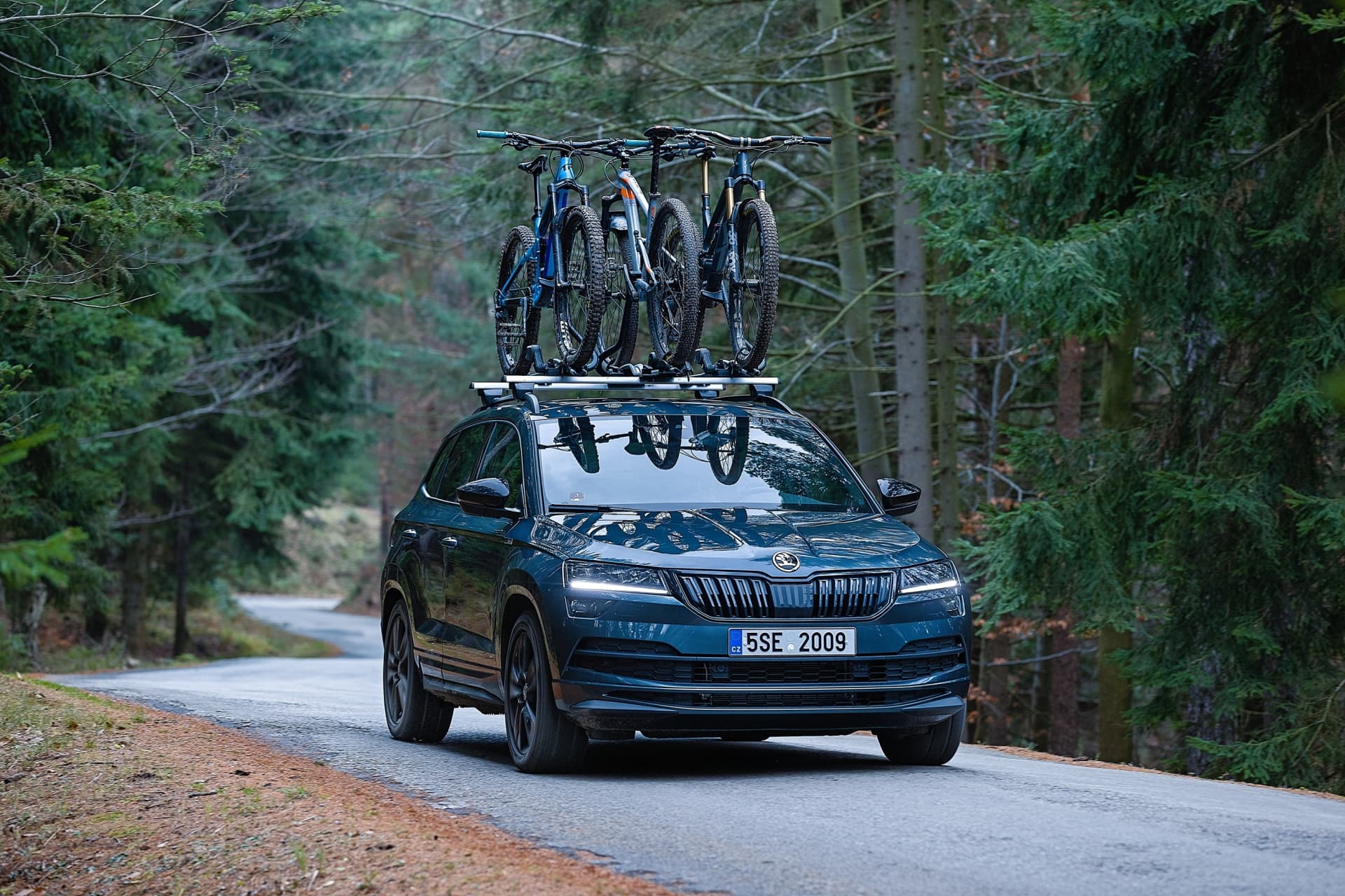 Transportar Llevar Bicicletas Correctamente Multa Skoda Bicicletas 01