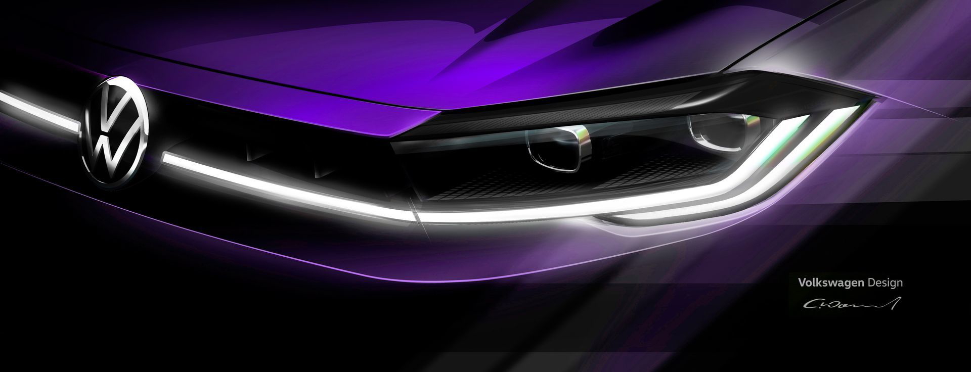 Volkswagen Polo 2021 1 Bocetos