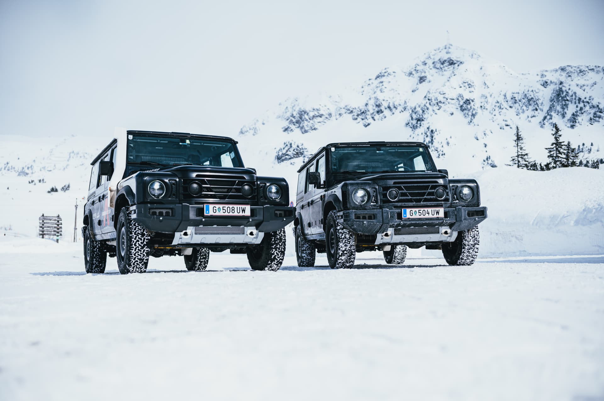 Ineos Grenadier Austria Testing Obertauern March 2021