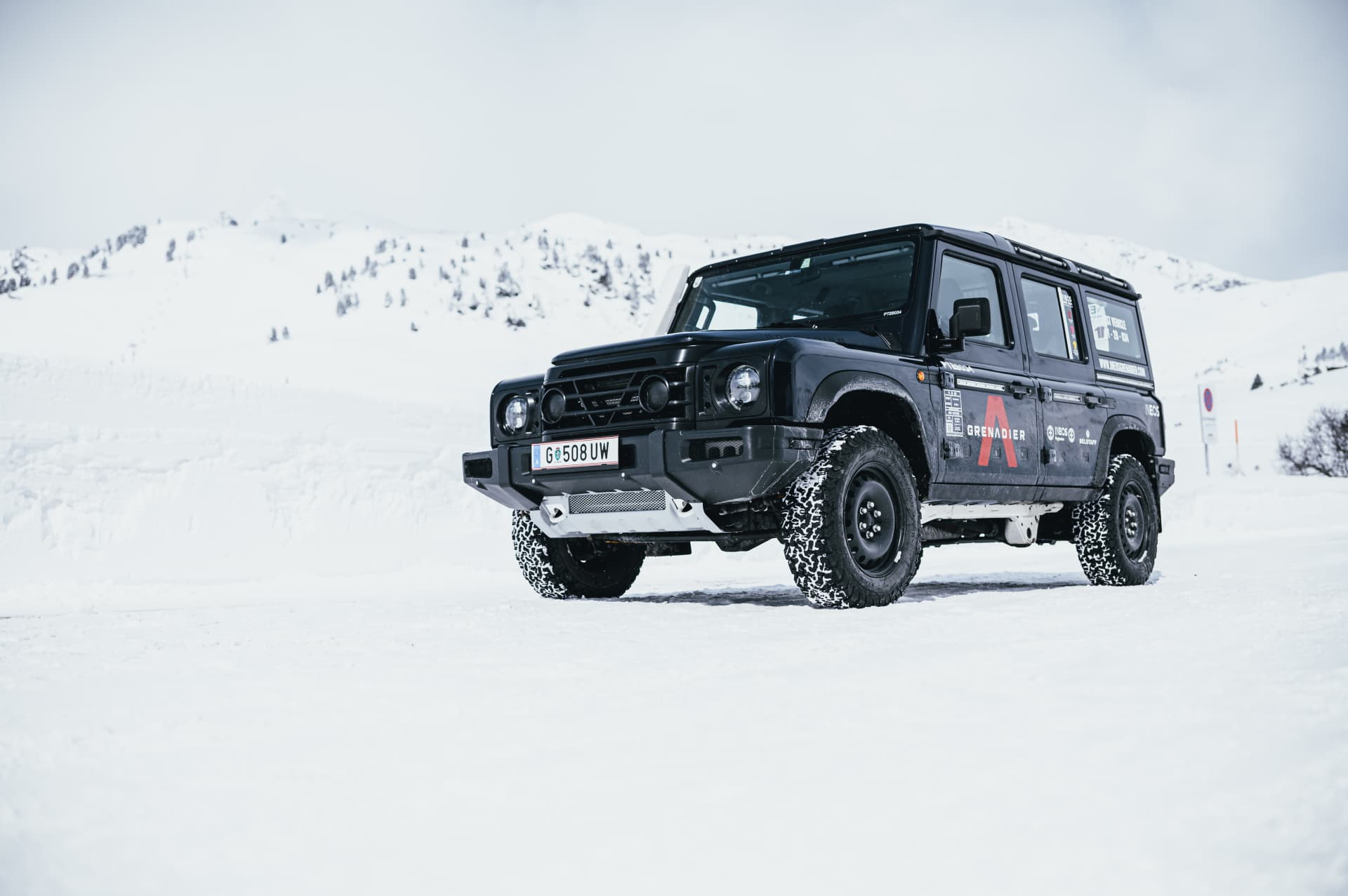 Ineos Grenadier Austria Testing Obertauern March 2021