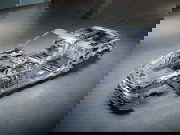 Komplett Neuer Rohbau Für Kommenden Mercedes Amg Sl Completely New Bodyshell For Upcoming Mercedes Amg Sl