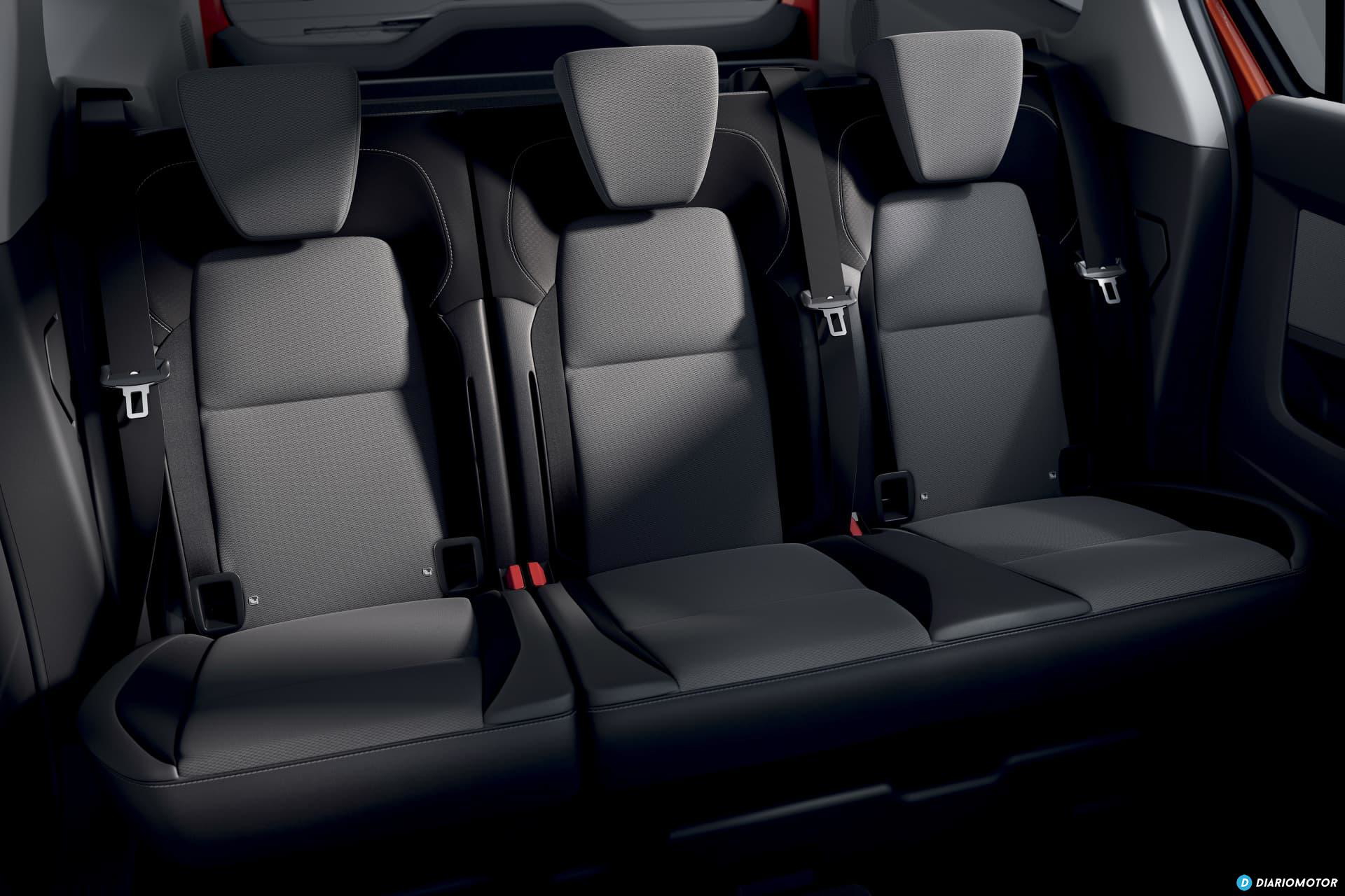 Renault Kangoo 2021 Asiento Trasero 00041