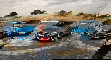 Audi A3 Mercedes Clase A Bmw Serie 1 David Clavero 0621 01