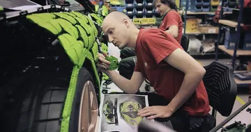 Lego Lamborghini Sian Tamano Real 12