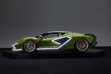 Lego Lamborghini Sian Tamano Real 21