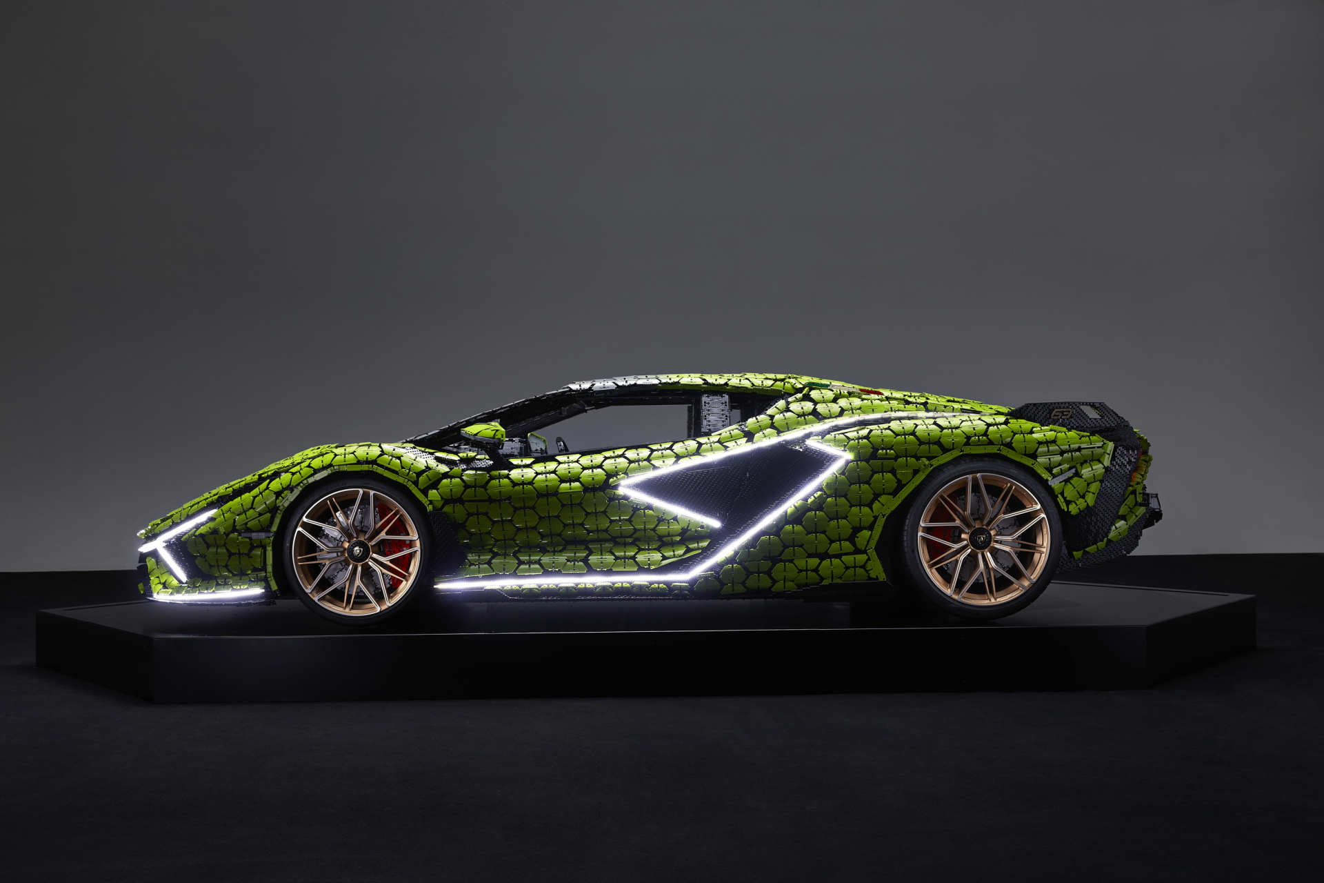 Lego Lamborghini Sian Tamano Real 21