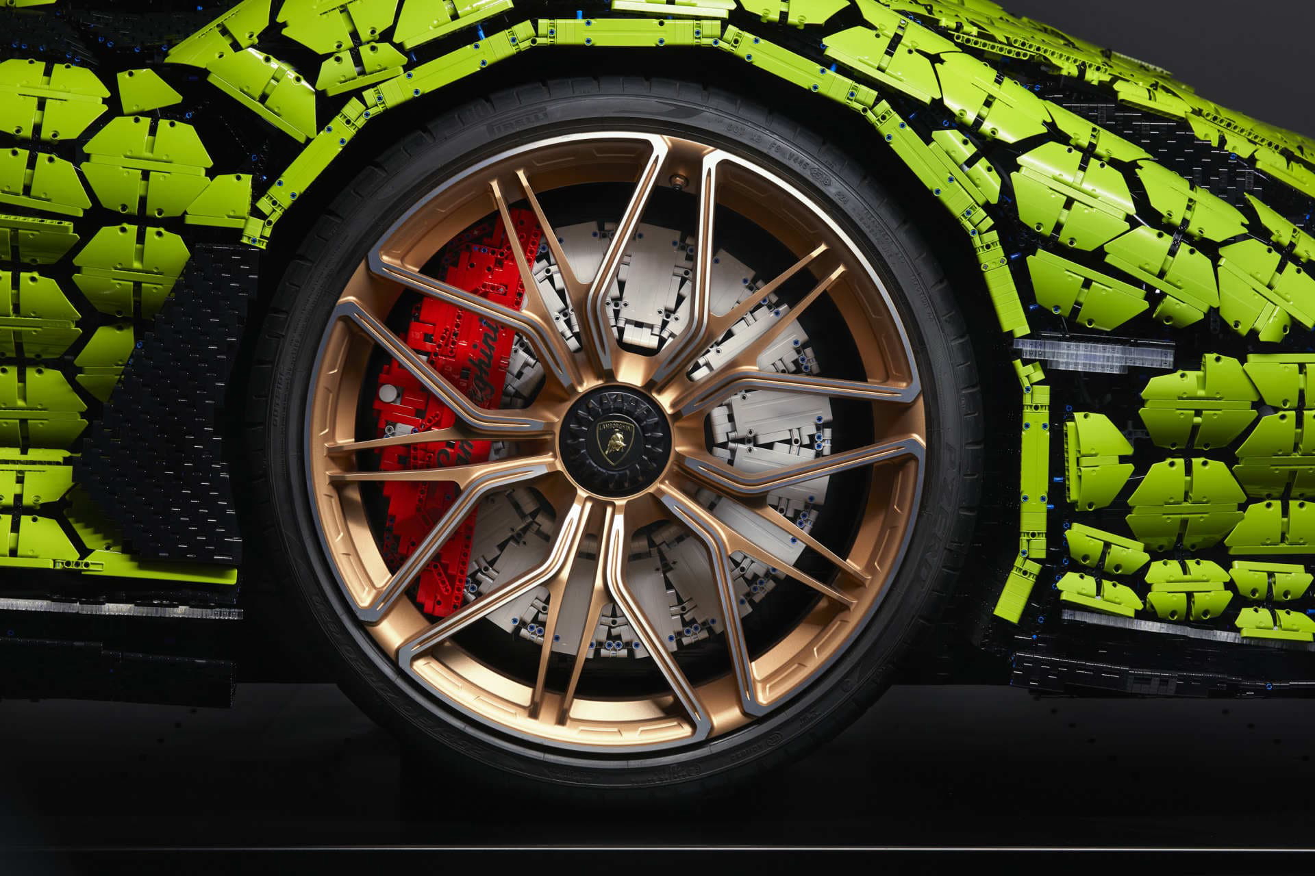 Lego Lamborghini Sian Tamano Real 22