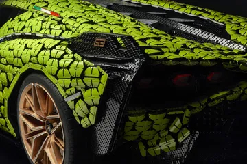 Lego Lamborghini Sian Tamano Real 23