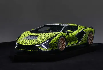 Lego Lamborghini Sian Tamano Real 26