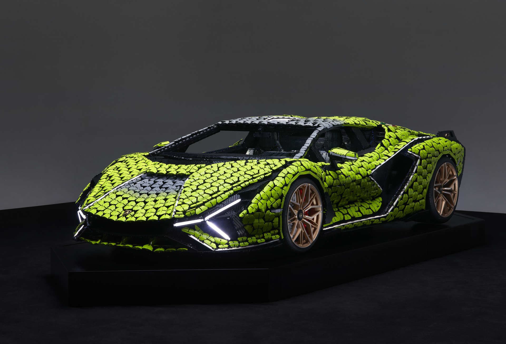 Lego Lamborghini Sian Tamano Real 26