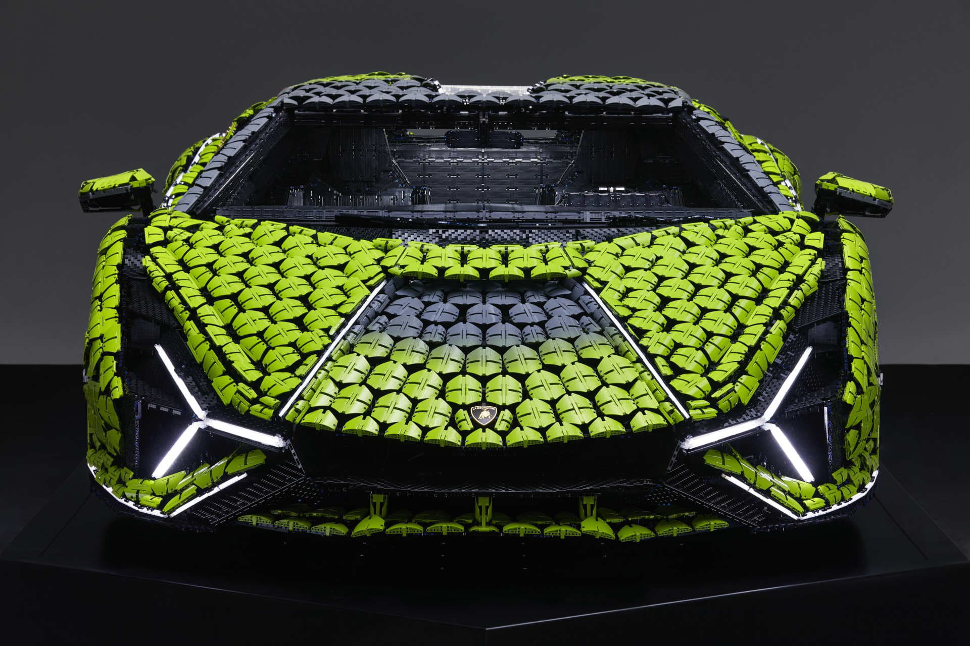Lego Lamborghini Sian Tamano Real 27